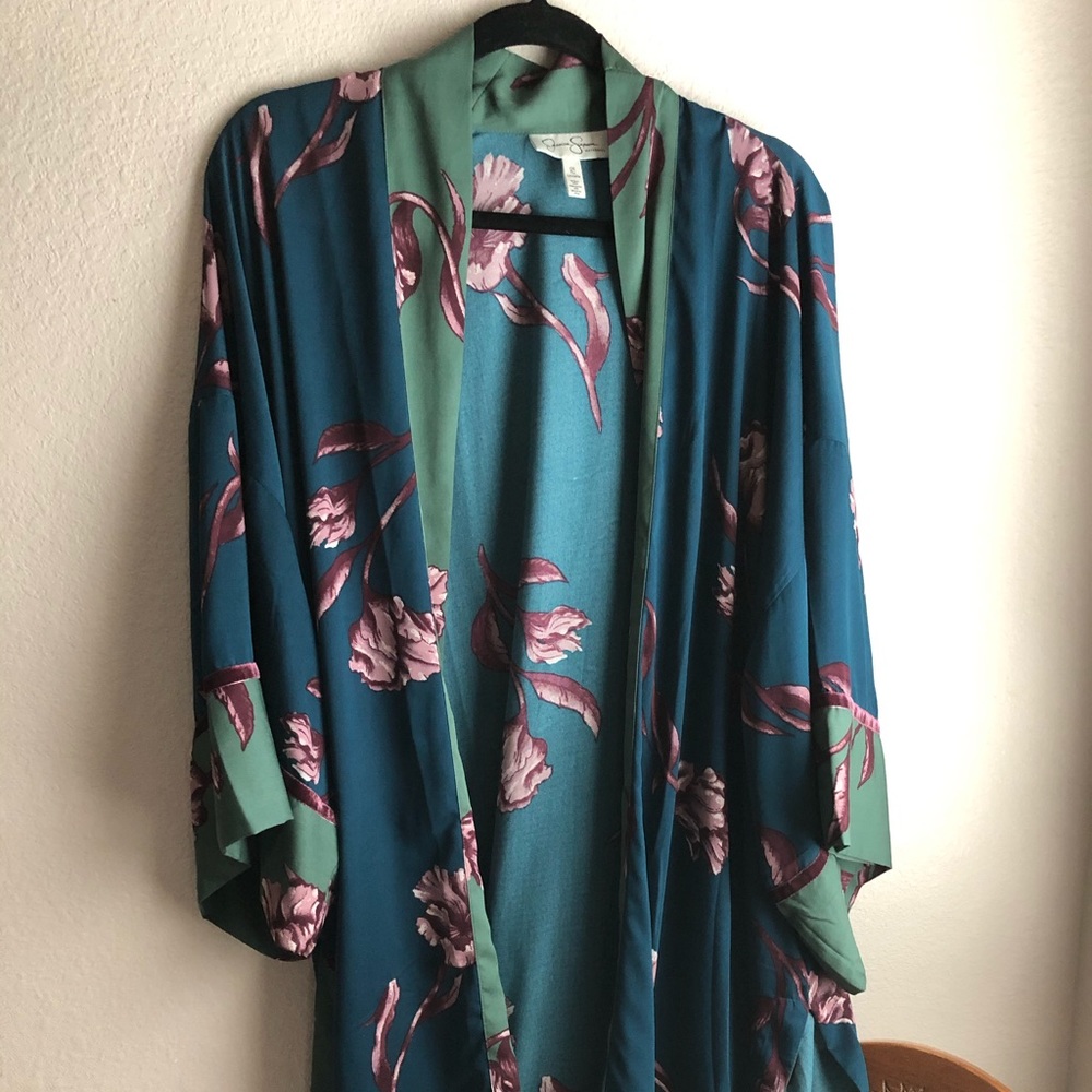 Jessica Simpson Maternity, kimono- style cardigan